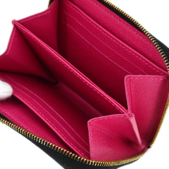 Louis Vuitton Black Multicolor Zippy Coin Purse Wallet M93740 TS2190 XX31420 - Picture 7 of 7
